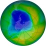 Antarctic Ozone 2009-11-19